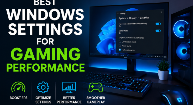 Best Windows Settings for Gaming Performance