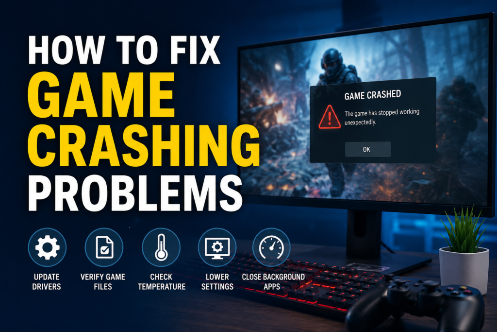 How to Fix Game Crashing Problems