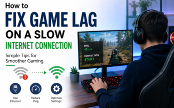 How to Fix Game Lag on a Slow Internet Connection