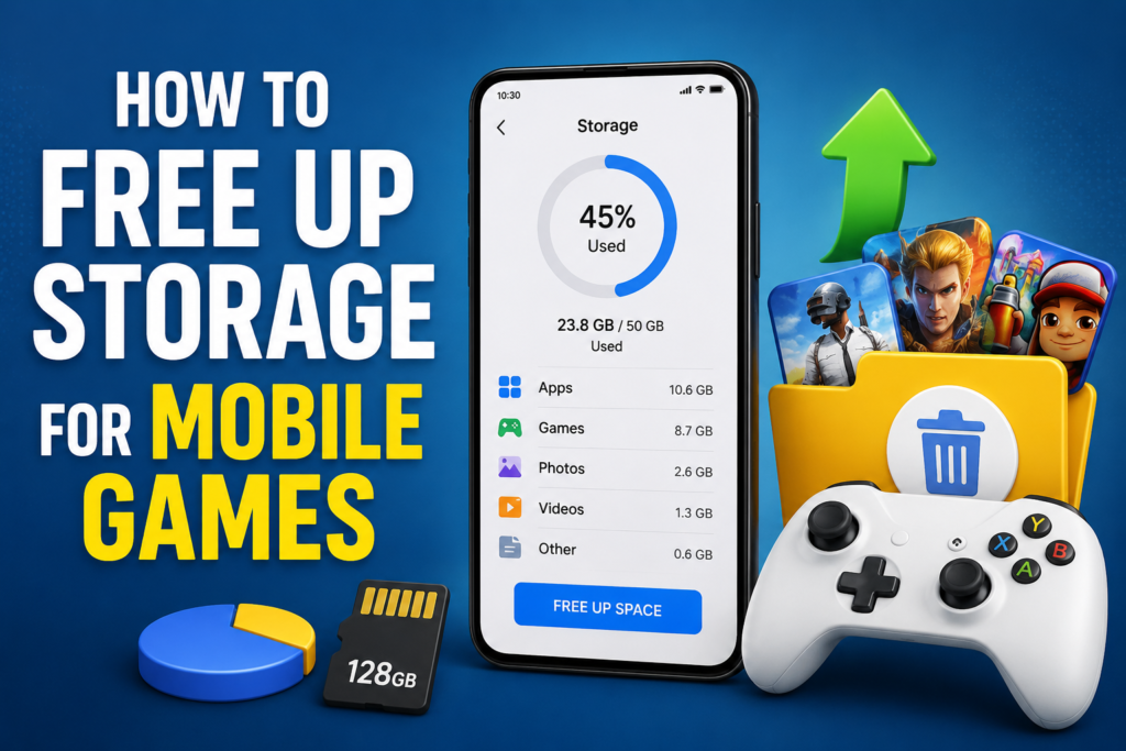 How to Free Up Storage for Mobile Games