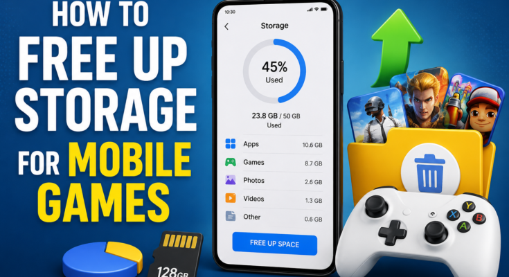 How to Free Up Storage for Mobile Games