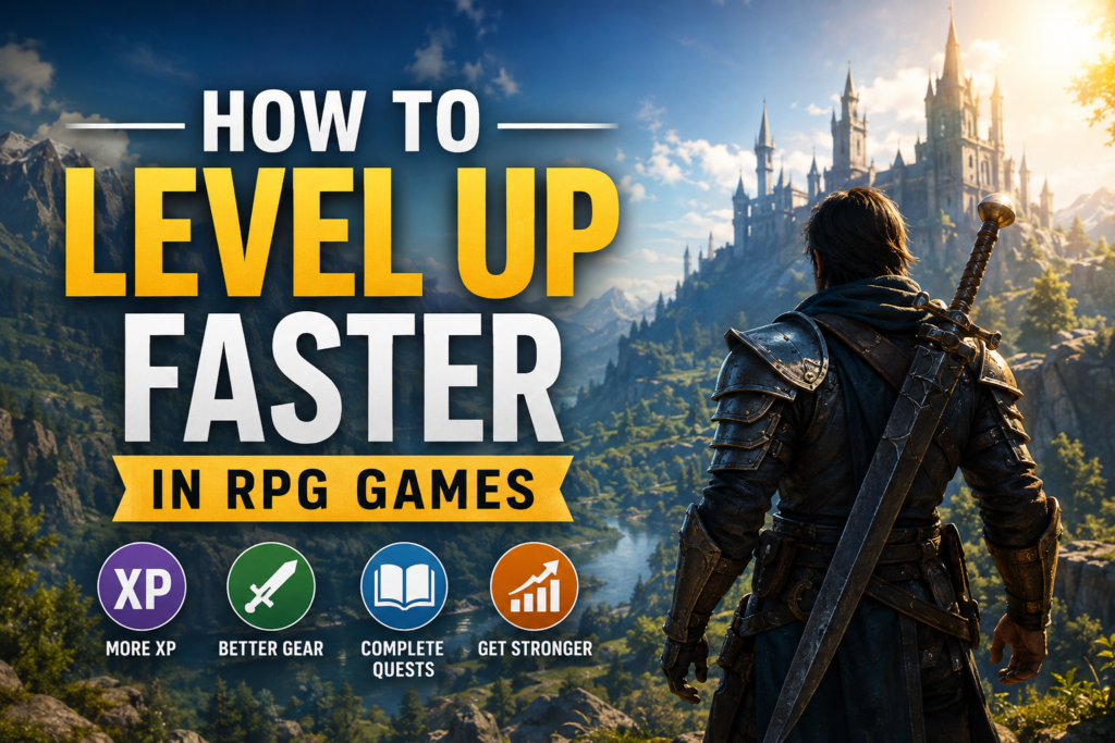 How to Level Up Faster in RPG Games