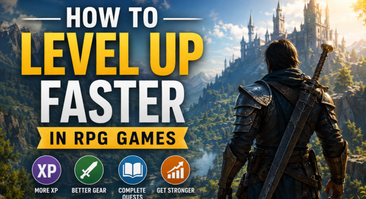 How to Level Up Faster in RPG Games