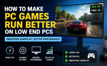How to Make PC Games Run Better on Low End PCs
