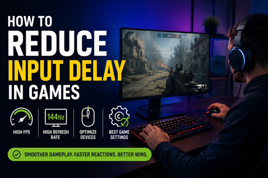 How to Reduce Input Delay in Games