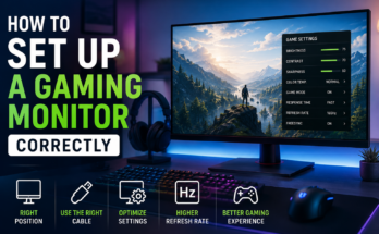 How to Set Up a Gaming Monitor Correctly